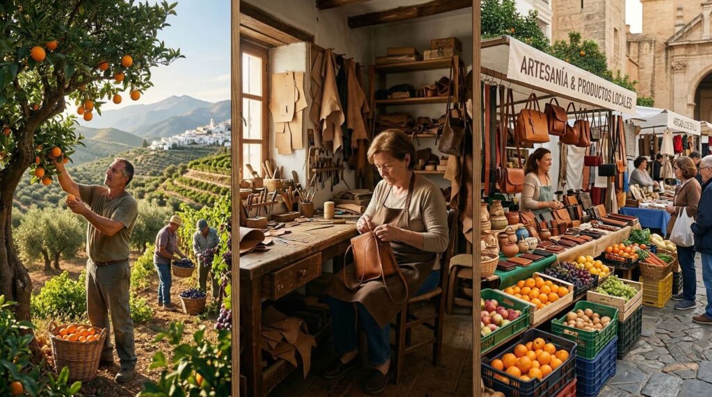 imagen representativas de varias procedencias de origen de distintos productos